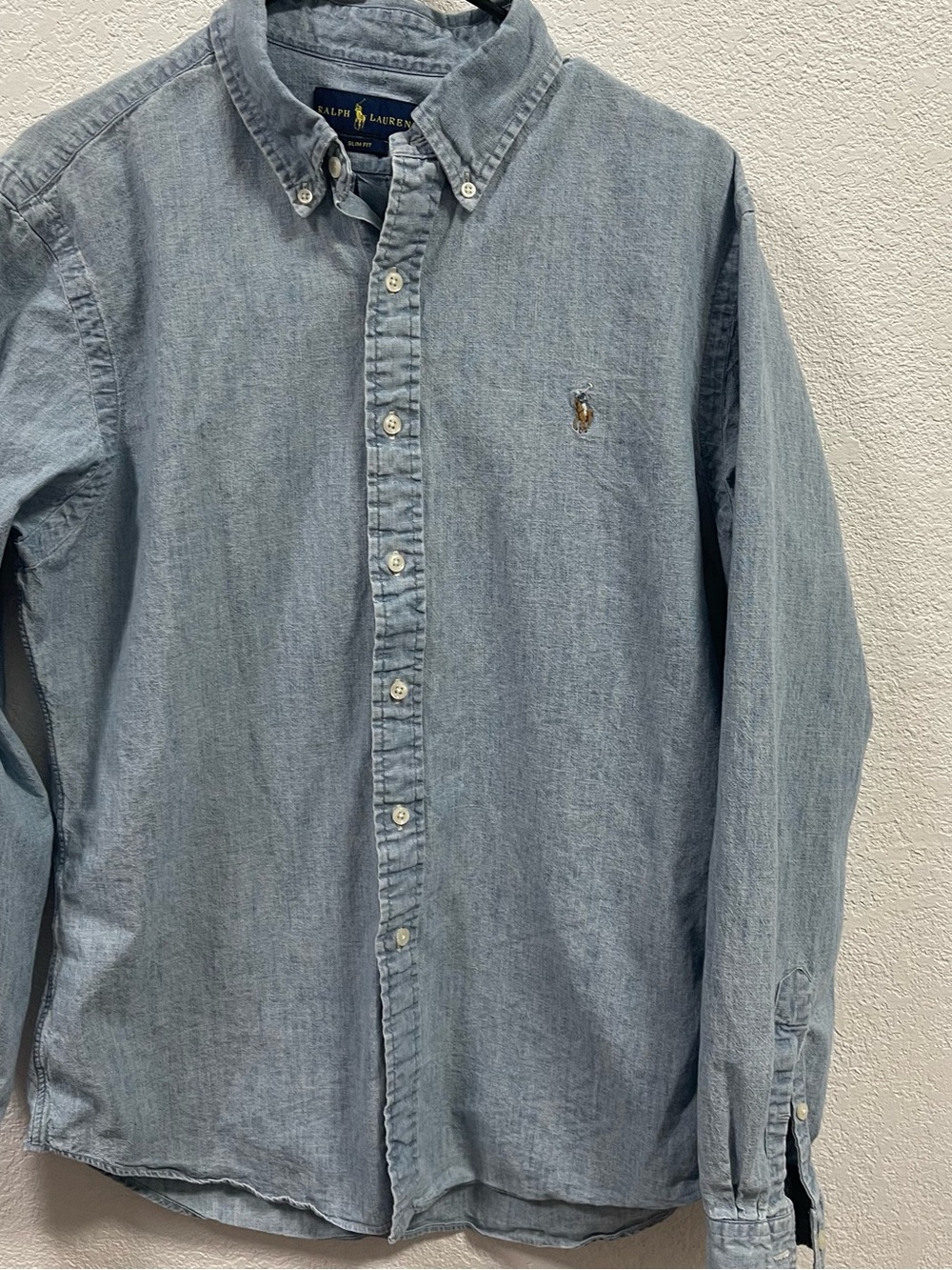 Polo by Ralph Lauren Light Blue Denim Button-Down Shirt